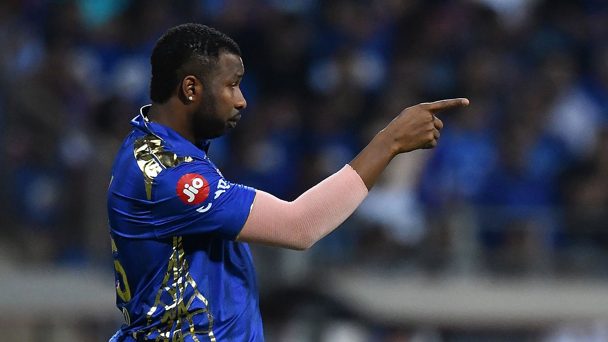 Kieron Pollard. Photo: AFP