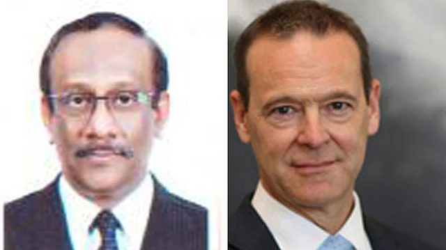 Shahidul Haque and Simon McDonald