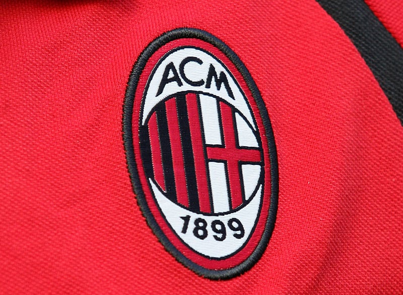 AC Milan logo. Photo: AFP