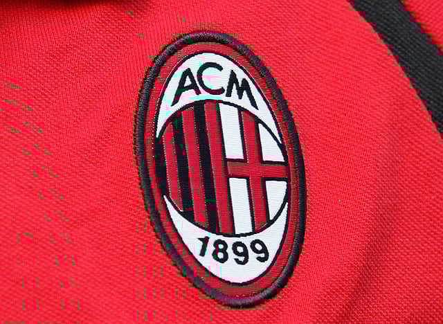 AC Milan logo. Photo: AFP