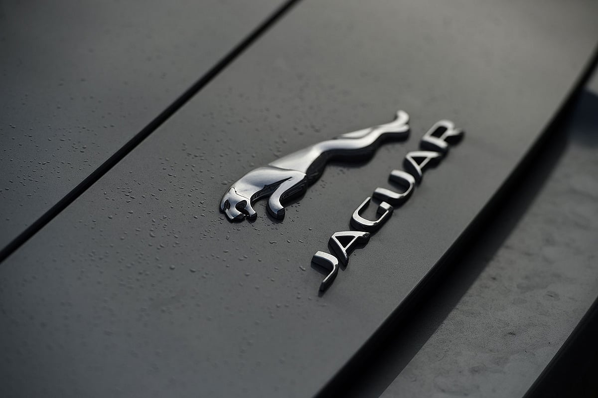 In this file photo taken on 10 January 2019 The Jaguar logo is seen on a car in Wakefield, northern England. Car manufacturer Jaguar Land Rover said on 5 July 2019, that it will make electric cars at its central England plant, securing thousands of jobs in a major boost to post-Brexit Britain. Photo: AFP
