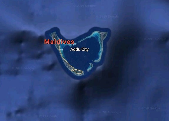 Map of Maldives
