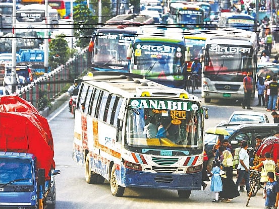 Death rules Dhaka roads. Photo: Syful Islam