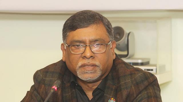 Health and family welfare minister Zahid Maleque. File Photo