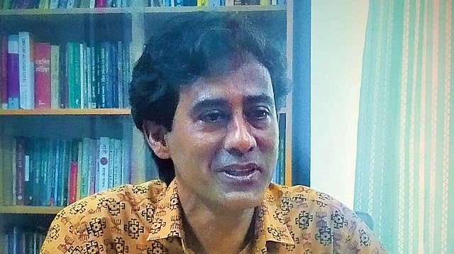 Jahangirnagar University professor Rayhan Rhyne. Photo: Prothom Alo