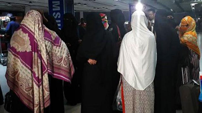 As many as 110 women domestic helps return home following physical and sexual abuses by their employees in Saudi. File photo