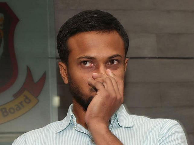 Bangladesh’s Test and T20 captain Shakib Al Hasan. Photo: Shamsul Haque