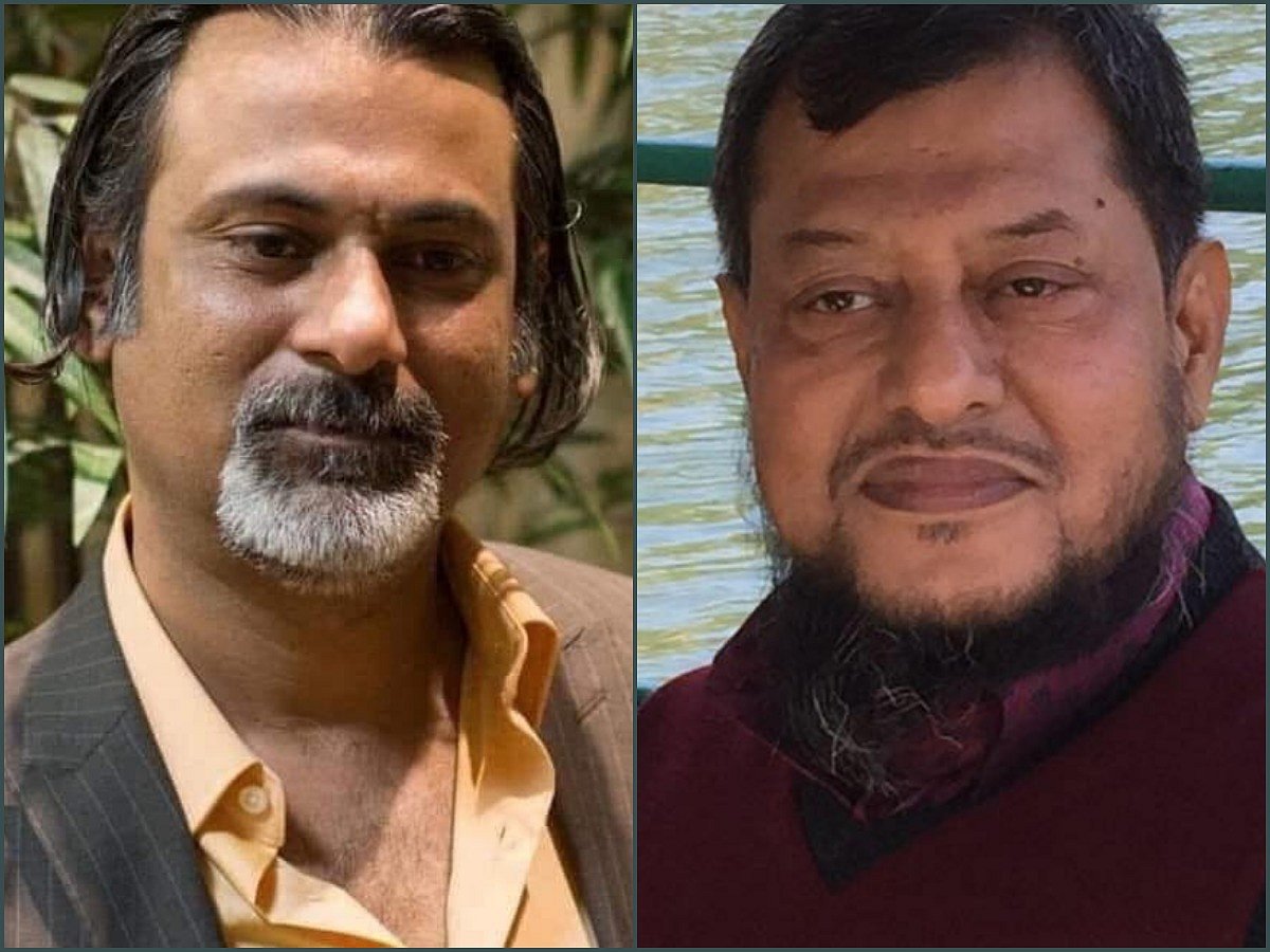 Sheikh Fazle Shams and Mainul Khan. Photo: UNB