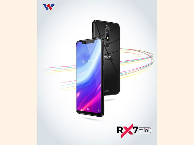 Walton launches dual-rear-camera smartphone ‘Primo RX7’. Photo: Collected