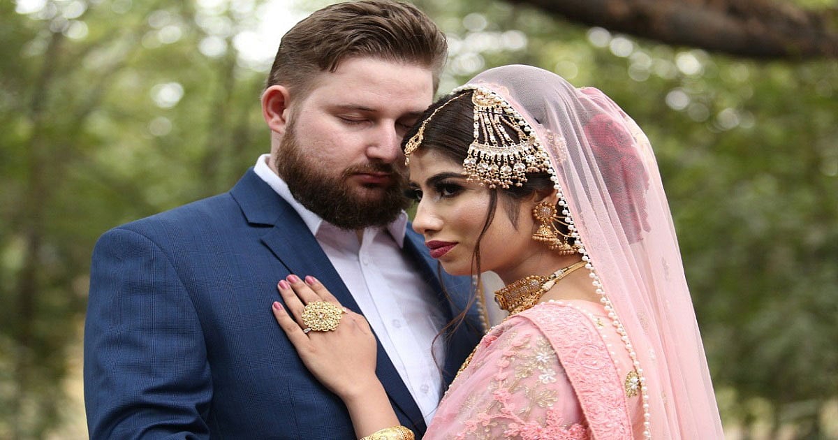 Graham Stuart and Ferdousi Kabir Mukta. Photo: UNB