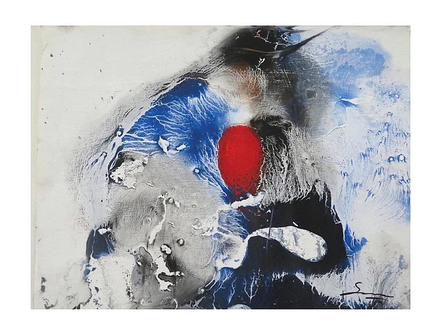Photos of the paintings from the exhibition titled ‘Expression of Life’ by artist Sharmin Zaman. Photo: Credit