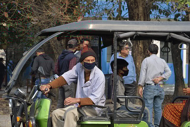 People wearing facemasks are seen outside an isolation ward opened as a preventative measure following a SARS-like virus outbreak which began in the Chinese city of Wuhan, at the North Bengal Medical college and Hospital in Siliguri on 4 February 2020. Photo: AFP Meta: Using mask to avoid coronavirus is useless in our country. Even there is no need of taking any personal precaution over the virus as the virus is yet to reach our country,” principal scientific officer of the Institute of Epidemiology Disease Control and Research ASM Alamgir said