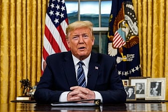 US president Donald Trump