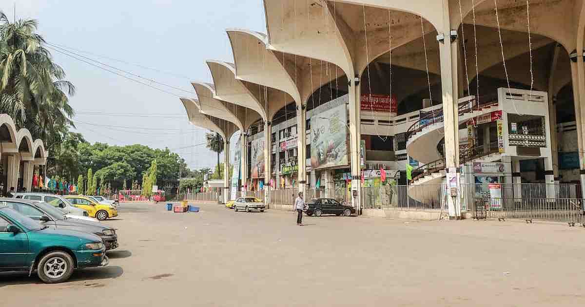 Kamalapur railway station.