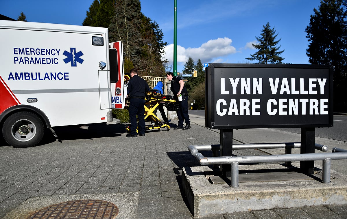 A seniors care home named as the site of a coronavirus outbreak in North Vancouver, Canada.