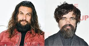 Jason Momoa and Peter Dinklage