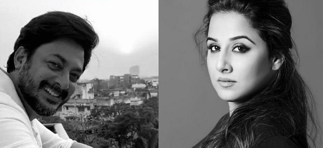 Jisshu Sengupta and Vidya Balan