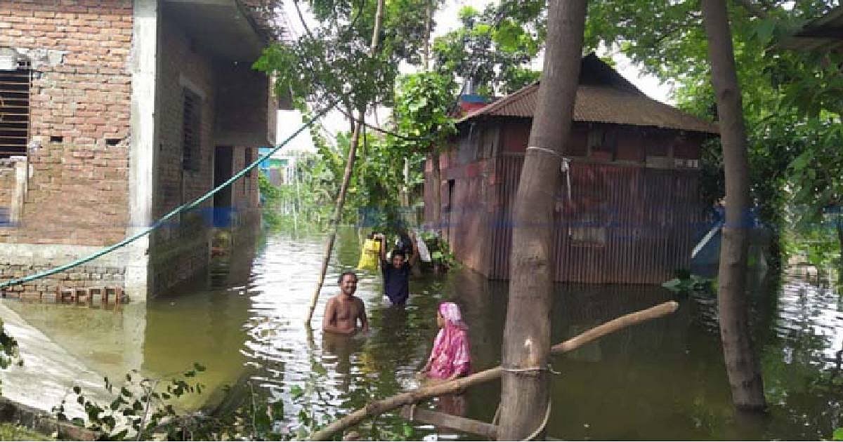 Houses, roads and business establishments have been damaged by floodwater, causing untold sufferings to thousands of people.