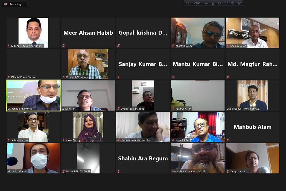 Virtual national level consultation workshop on formulation of the National Adaptation Plan (NAP)