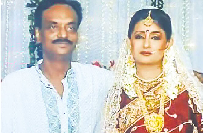 Alauddin Ali with daughter Aleef Alauddin