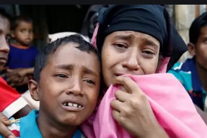 Persecuted Rohingya people