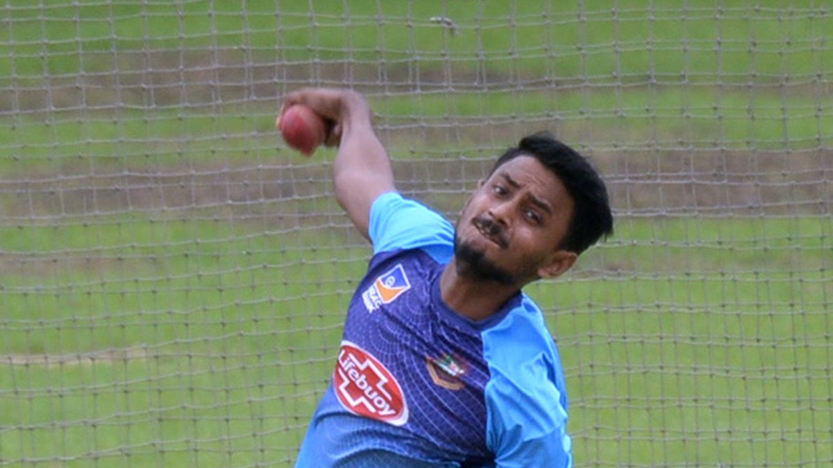 Bangladesh leg-spinner Aminul Islam Biplob