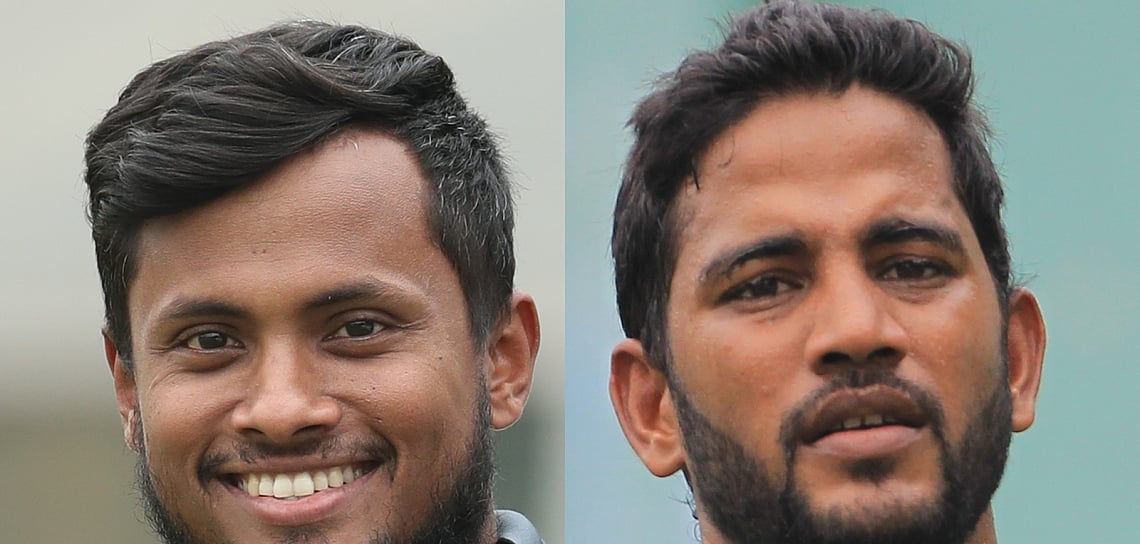 Enamul Haque Jr. and Muktar Ali. Photo: Prothom Alo