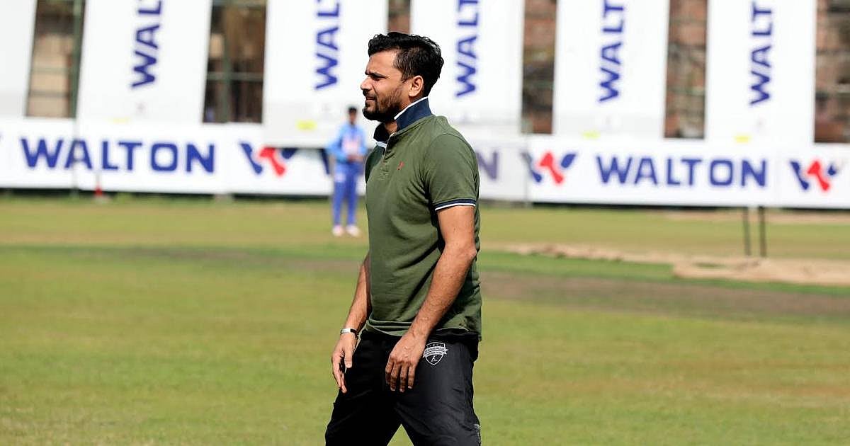 Former national team captain Mashrafe Bin Mortaza