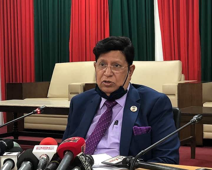 Foreign minister AK Abdul Momen