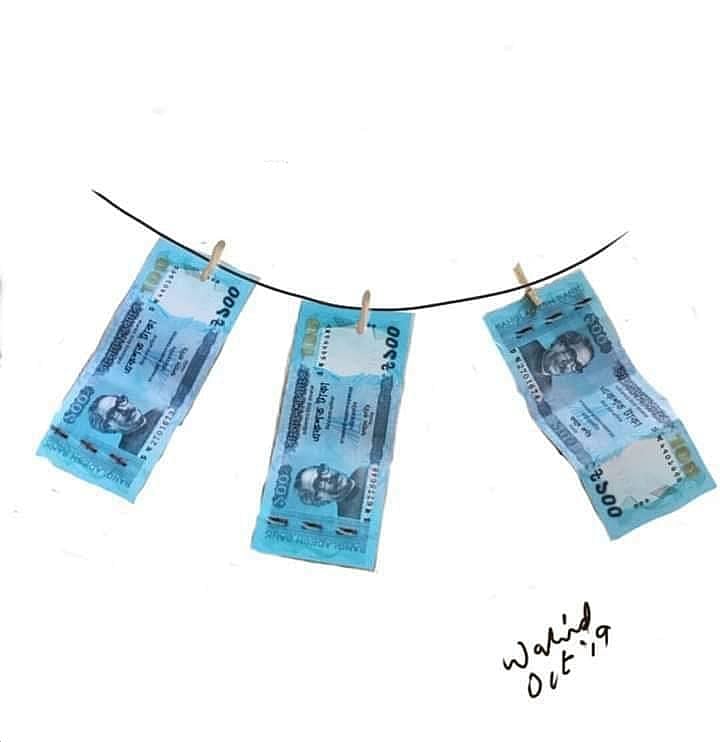 Economist Wahiduddin Mahmud's photo art