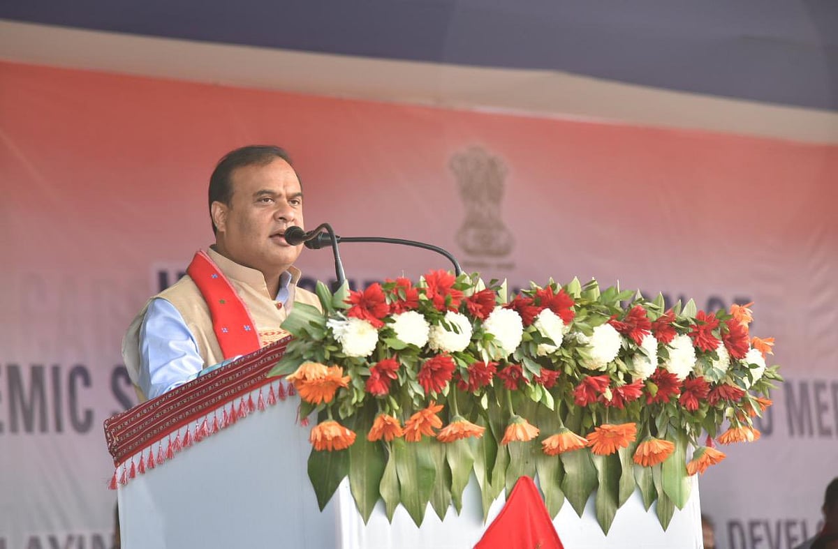 Senior BJP leader and minister of India’s state of Assam, Himanta Biswa Sarma