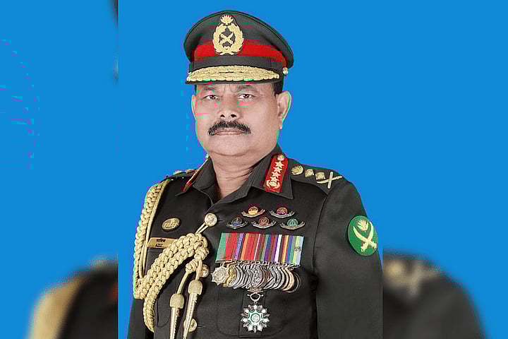 Chief of Army Staff General Aziz Ahmed