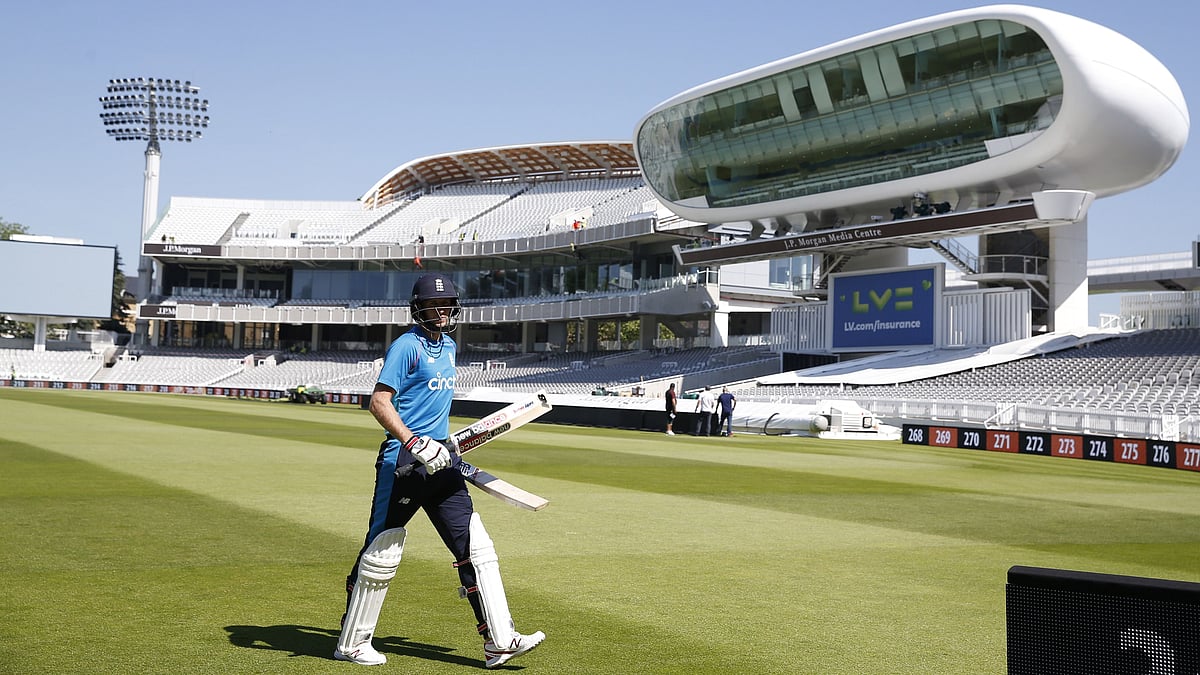 England's Joe Root during training at England nets at Lord's Cricket Ground, London, Britain on 1 June 2021