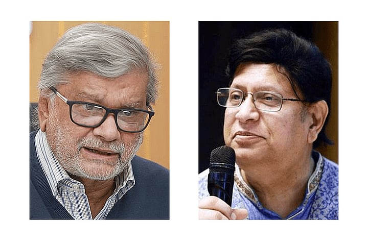 Planning minister MA Mannan and foreign minister Abdul Momen