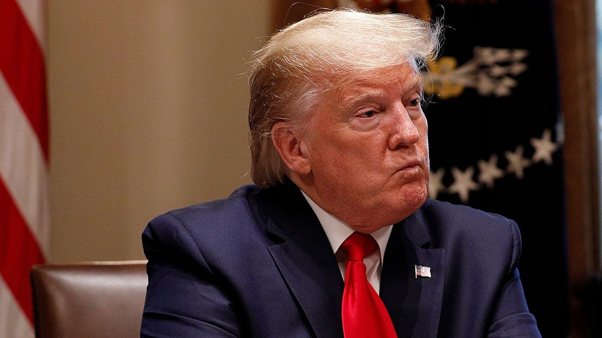 US president Donald Trump