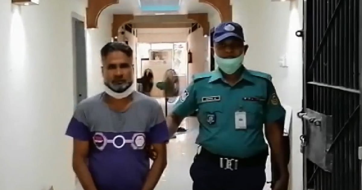 Police arrested Chattogram city Jubo Dal president Mia Mohammad Harun Khan for allegedly assaulting who didn't allow wedding on school premises on 4 July, 2021