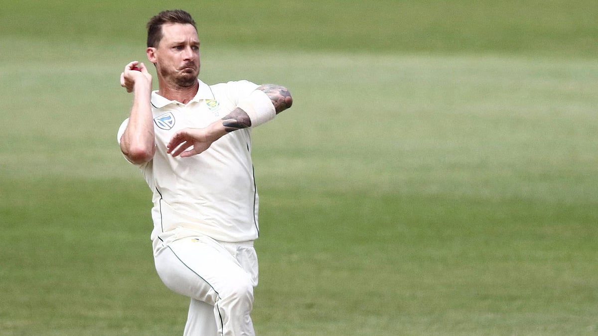 In this file photo taken on 16 February 2019 South Africa’s Dale Steyn bowls during day 4 of the first test match between South Africa and Sri Lanka held at the Kingsmead Stadium in Durban