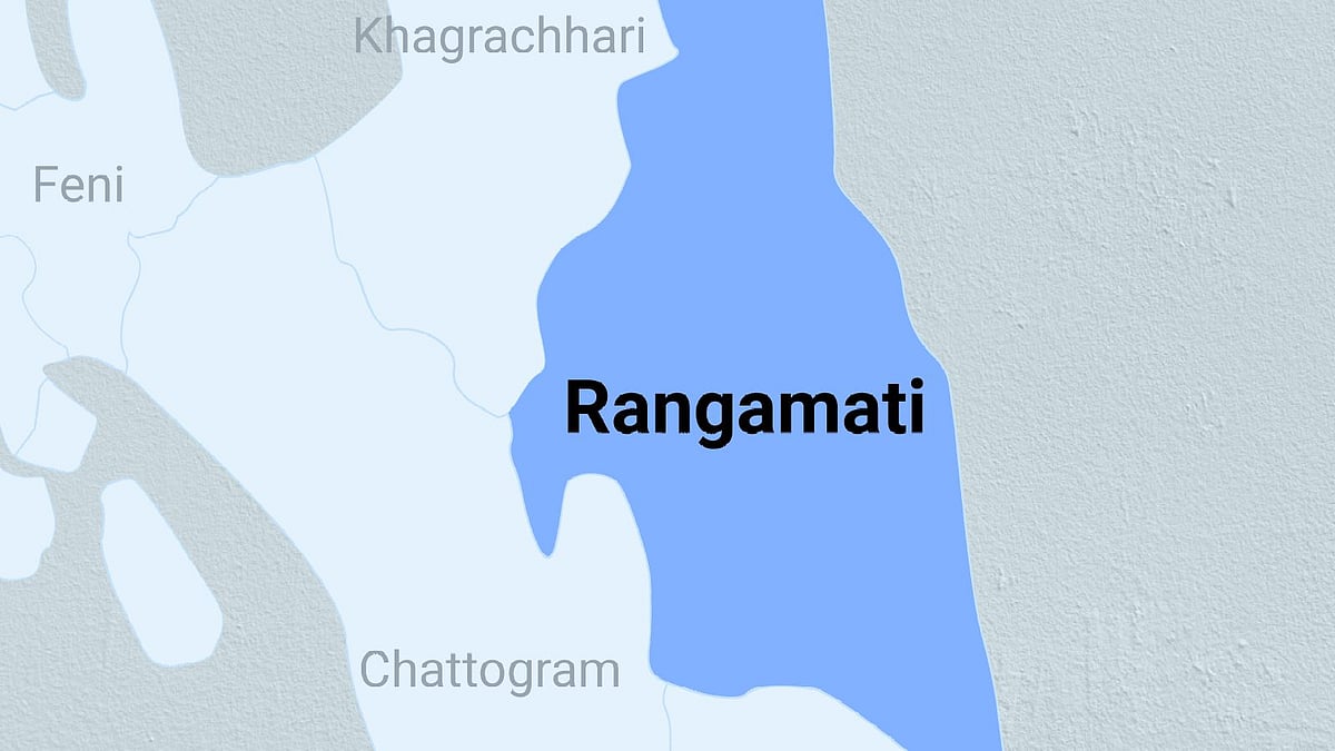 Map of Rangamati