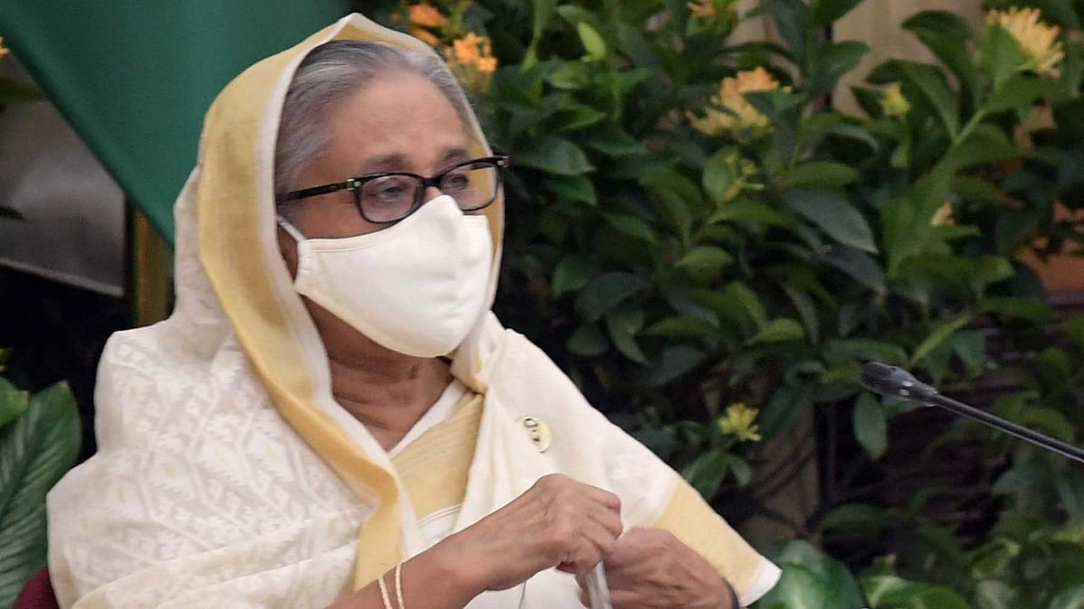 Prime minister Sheikh Hasina joined the cabinet meeting virtually from her official Ganabhaban residence in the capital on Monday.