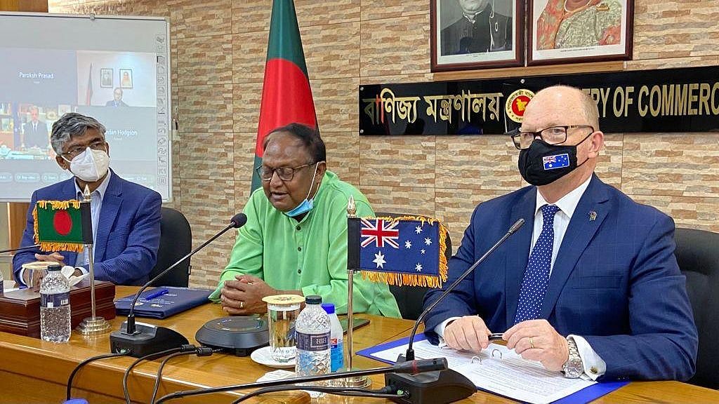 Bangladesh and Australia sign Trade and Investment Framework Arrangement (TIFA) to open more opportunities between the two countries on 15 September 2021