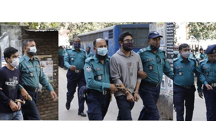 22 accused in Abrar Fahad murder were brought to the court on 28 November 2021