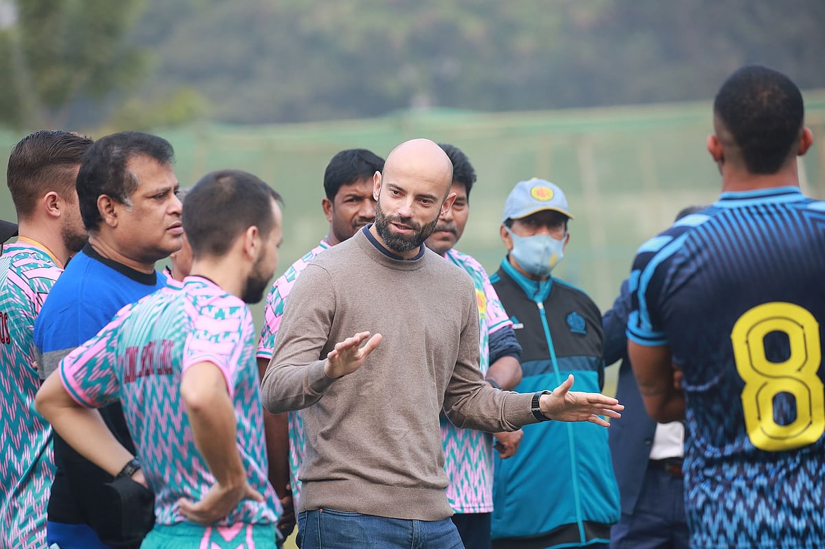Javier Cabrera, the newly-appointed head coach of the Bangladesh national football team
