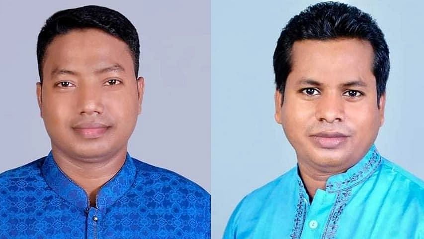 Ibrahim Faraji (L) and Akter Hossain have been elected as the new president and the general secretary of the committee