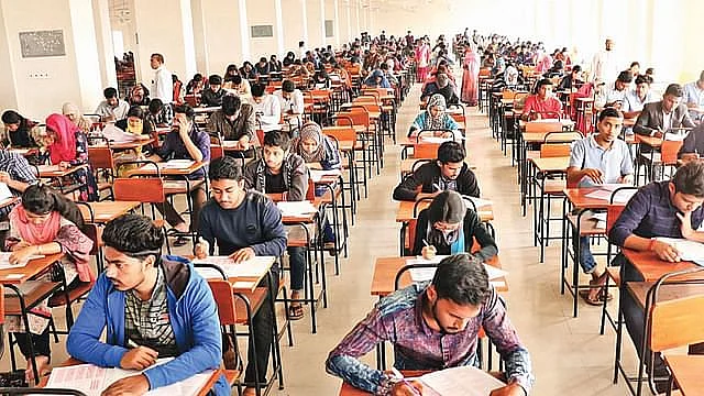 Students in the classroom