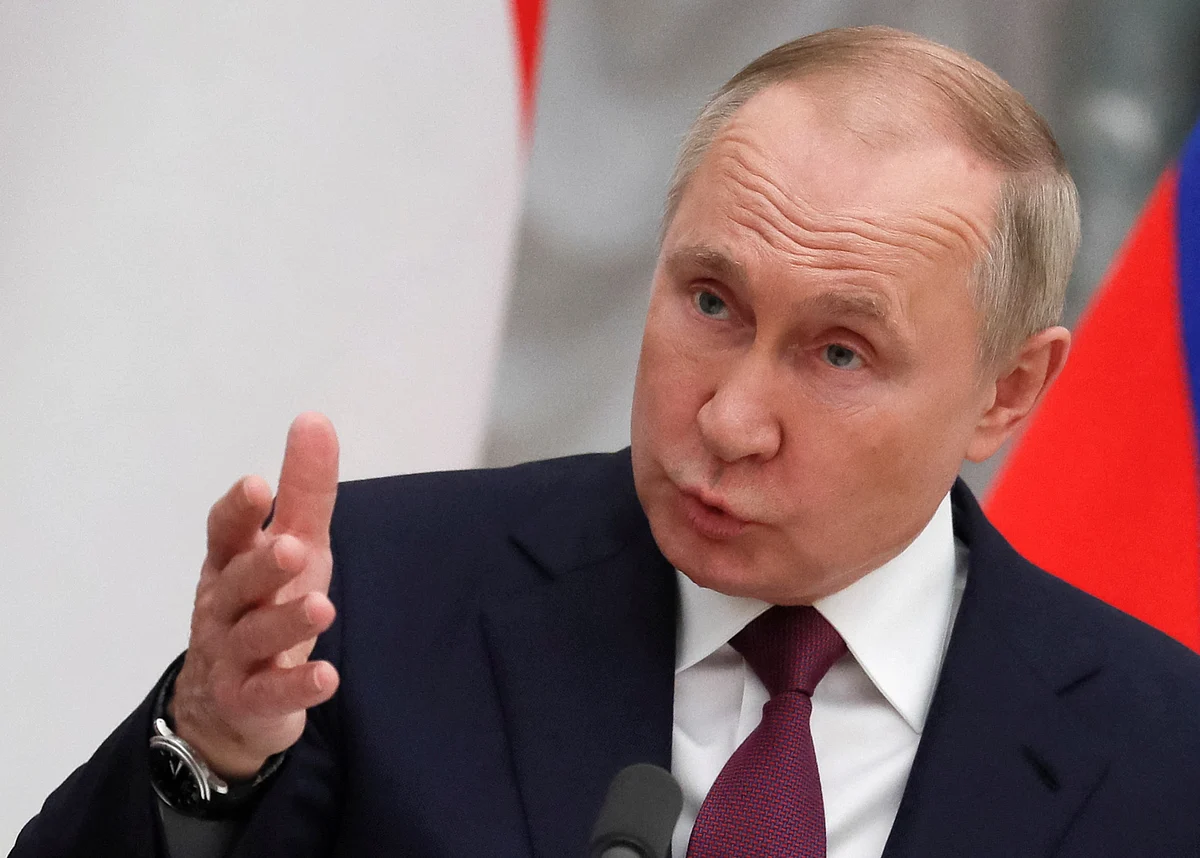 Russian president Vladimir Putin