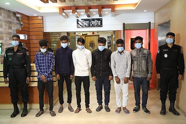 RAB arrested six people for raping the university student from different places of Gopalganj on Friday