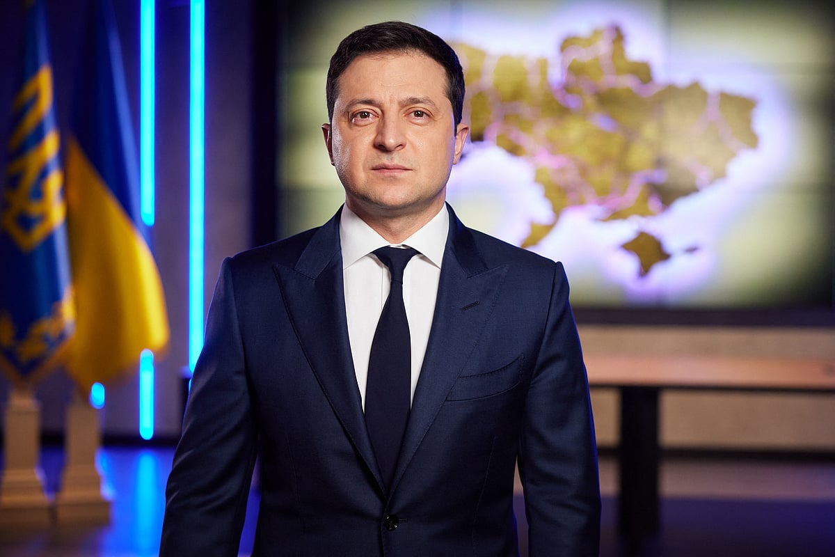 Ukrainian President Volodymyr Zelensky