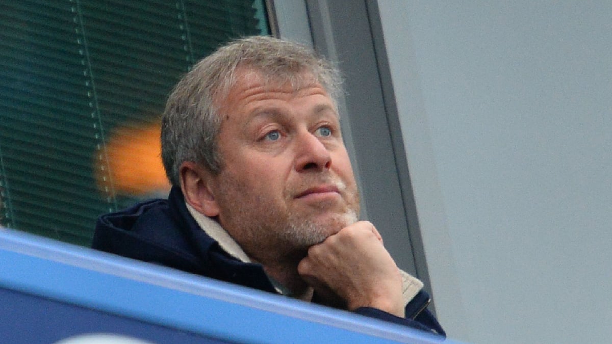 In this file photo taken on 21 February, 2016, Chelsea's Russian owner Roman Abramovich watches the FA cup fifth round football match between Chelsea and Manchester City at Stamford Bridge in London