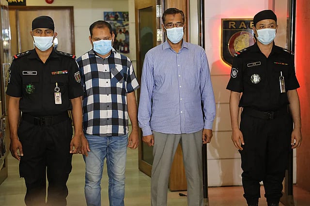 RAB arrested Golam Faruk and his associate Feroz Al Mamun