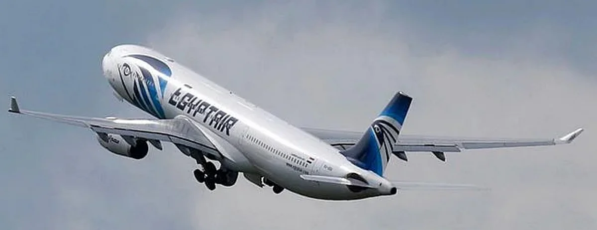 An aircraft of EgyptAir